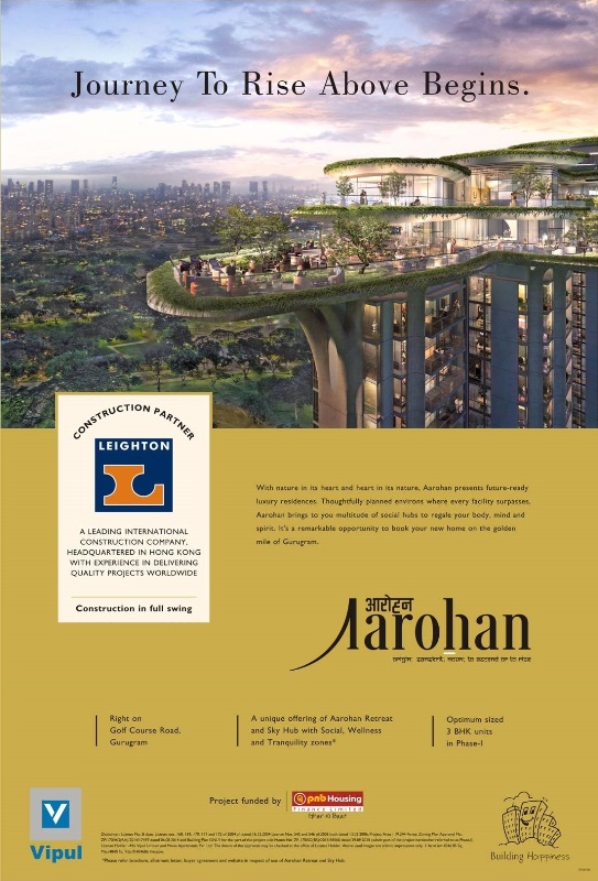 Vipul Group signs Leighton as Construction Partner for Aarohan project Update